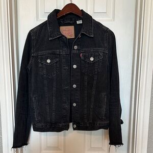 Levi's Charcoal Denim Jacket